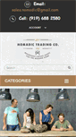 Mobile Screenshot of nomadictrading.com